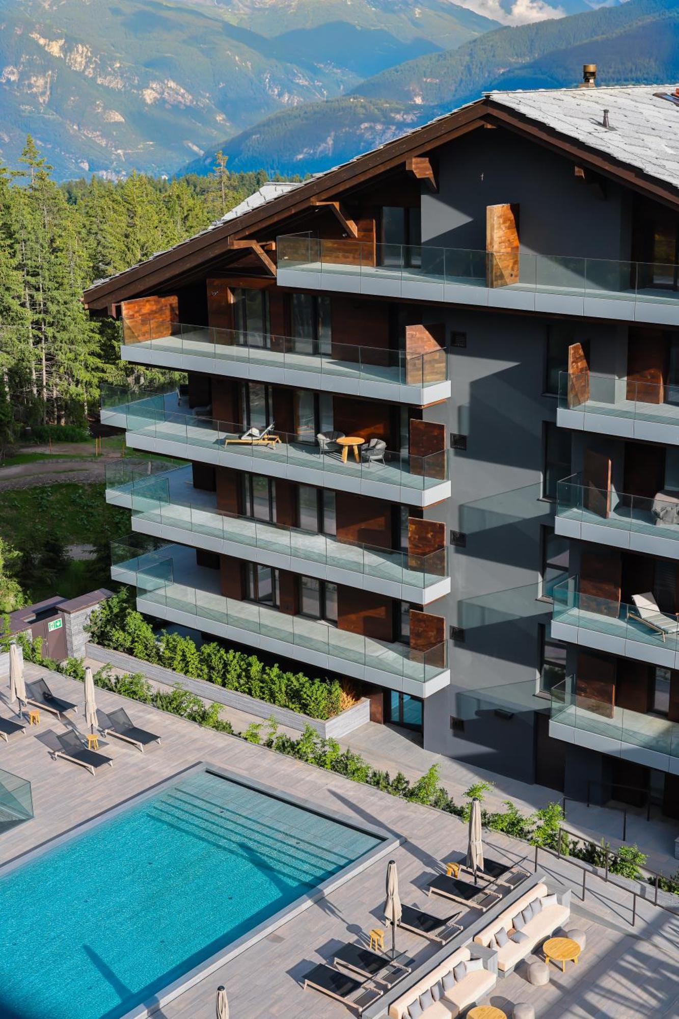 Six Senses Crans-Montana Hotel Exterior foto